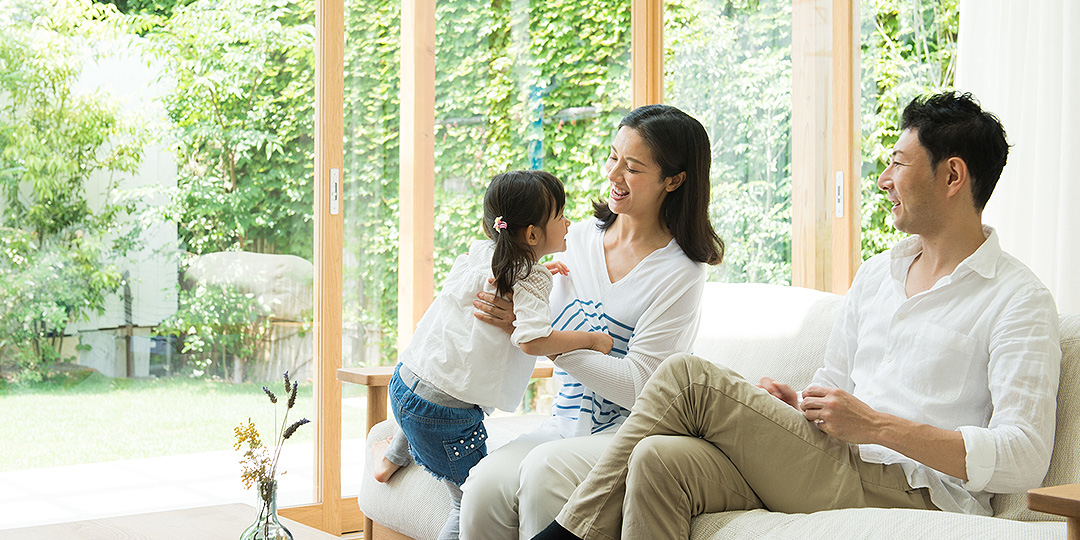住まいづくりを通して、健康的な生活を提供します。